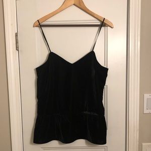 J Crew Velvet Top